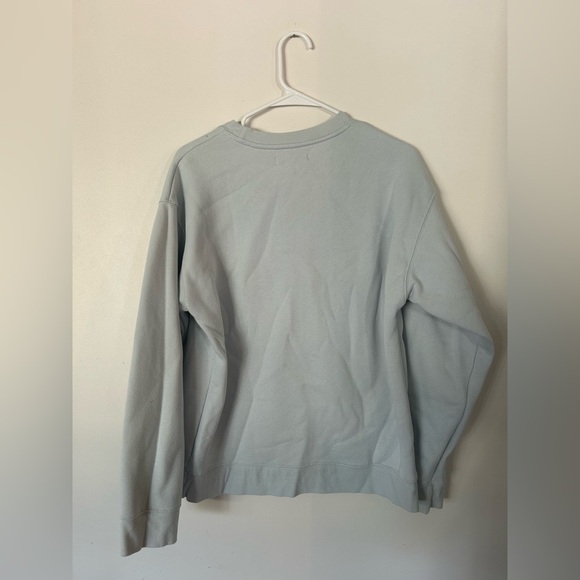 Sky Blue BRUNETTE Sweatshirt Brunette The Label Crew Neck Size M/L - Picture 4 of 6